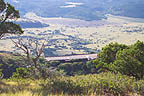 Parking lot from upper rim