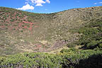 Crater from parking area