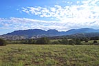 Mogollon Mountains from the road