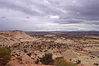 Neat clouds and a long view