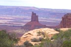 A tower on the Green River side